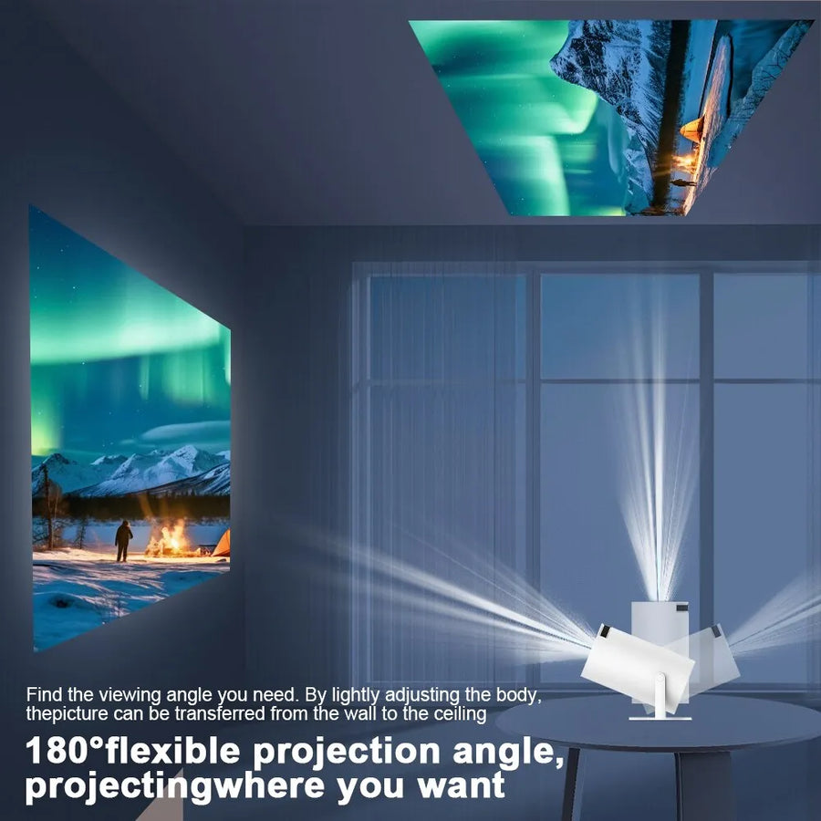4K Android Projector Pro — 130" Portable Home Theater 15