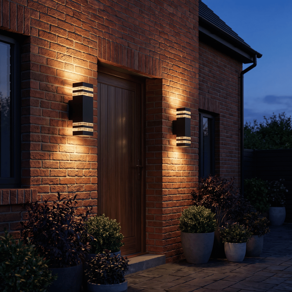 Square LED Outdoor Wall Light
