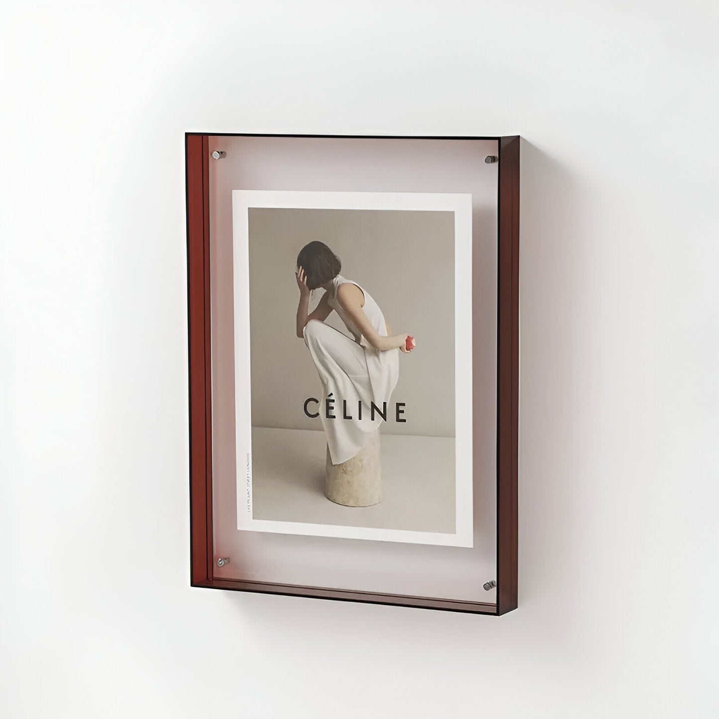 AcryGlow Transparent Acrylic Picture Frame — Minimalist Design 13