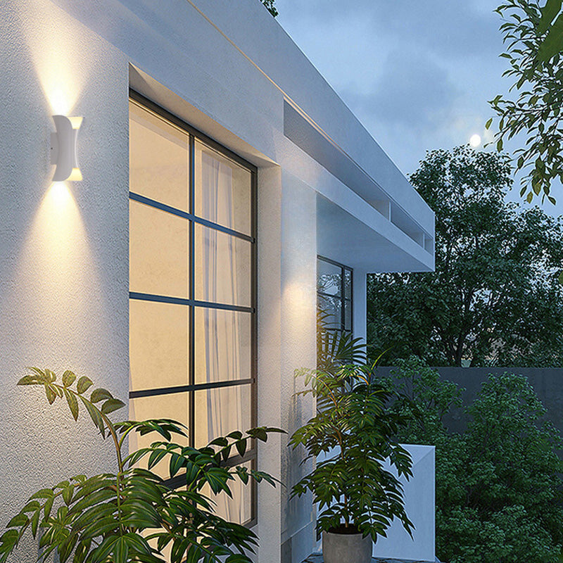 Curved Outdoor LED Wall Light — IP65 Waterproof Garden Lamp 13