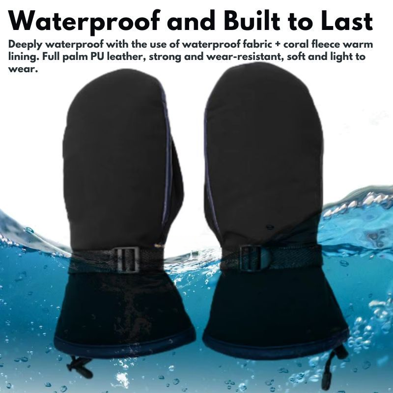 Electric Heated Gloves — Dual-Sided 10,000 mAh USB Waterproof 5