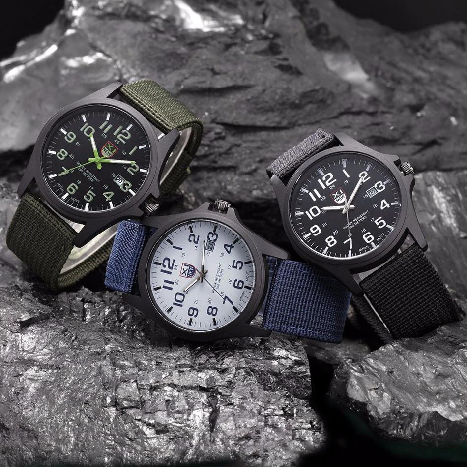 Illuminated Tactical Wristwatch — Outdoor Sport Watch 50M 10