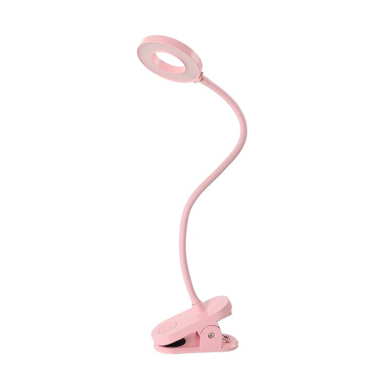 USB LED Clip-On Reading Lamp — Dimmable with Flexible Gooseneck 8