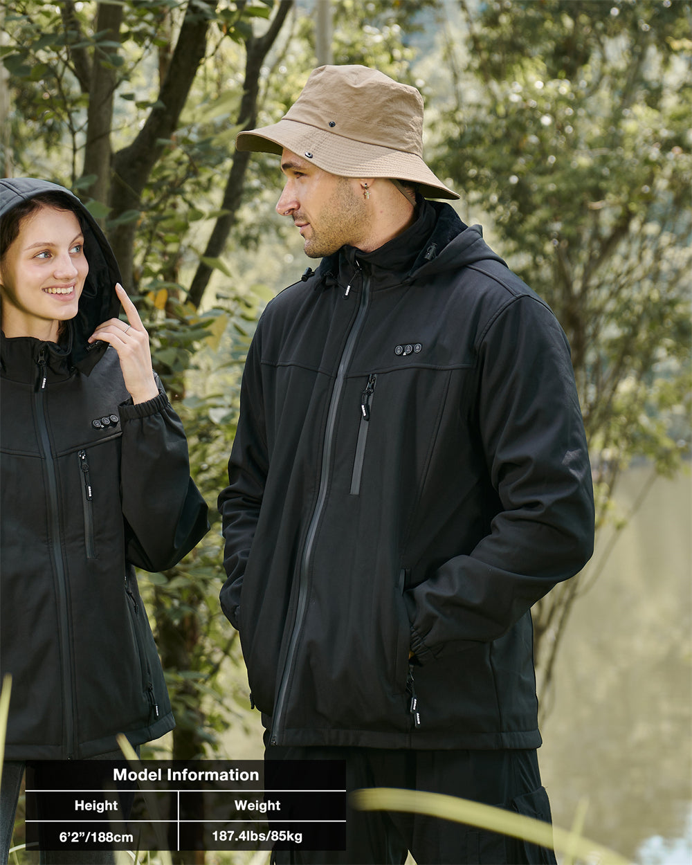 Men's Heated Jacket — 8-Zone Rechargeable Winter Coat 11