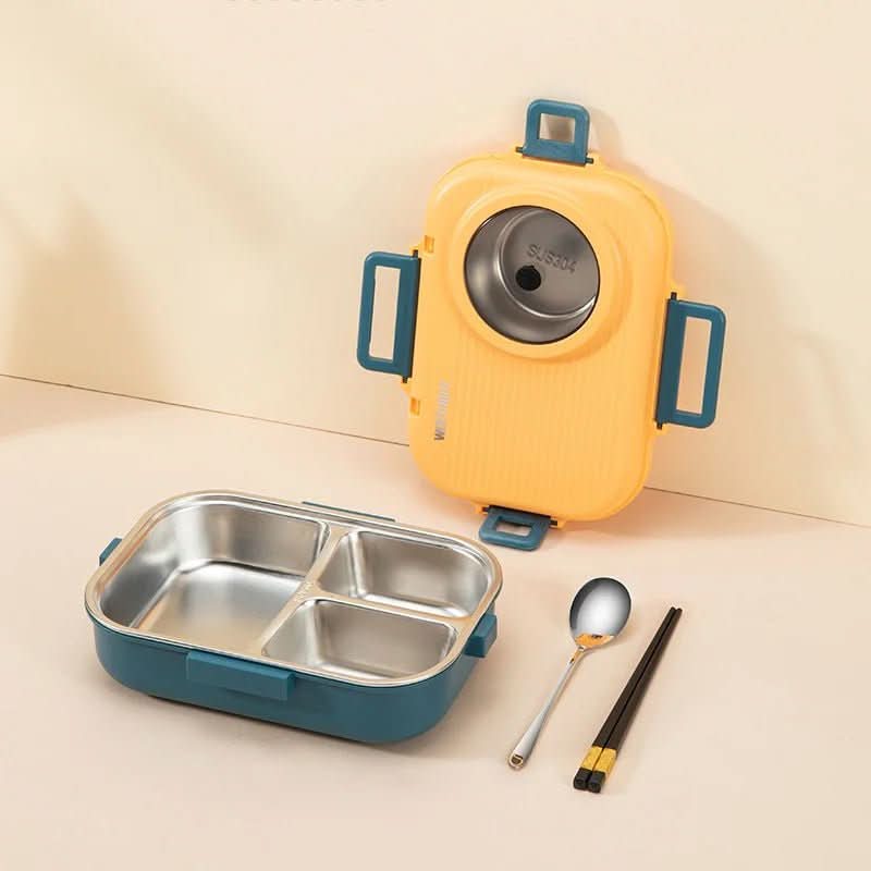 Portafresh Stainless Steel Lunch Box — Leakproof 3-Compartment 11