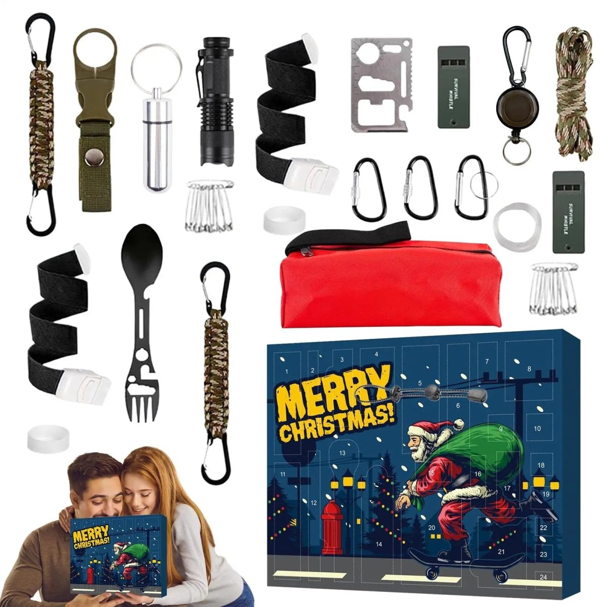 Survival Advent Calendar — 24 Bushcraft Outdoor Tools 6