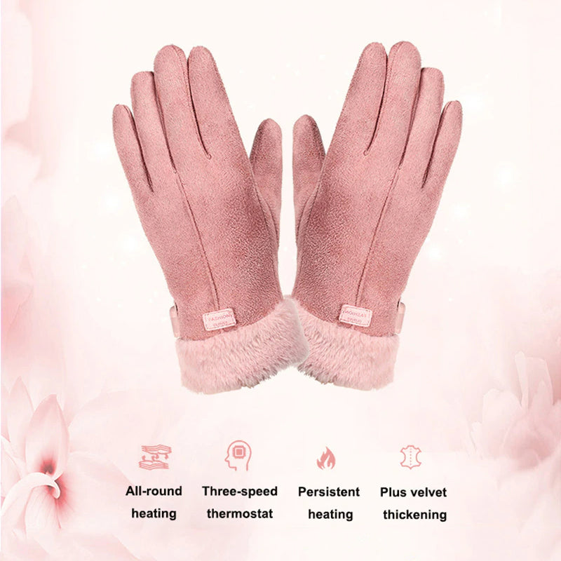 Women's Rechargeable Heated Gloves — Fast Warm-Up & All-Day Heat 8