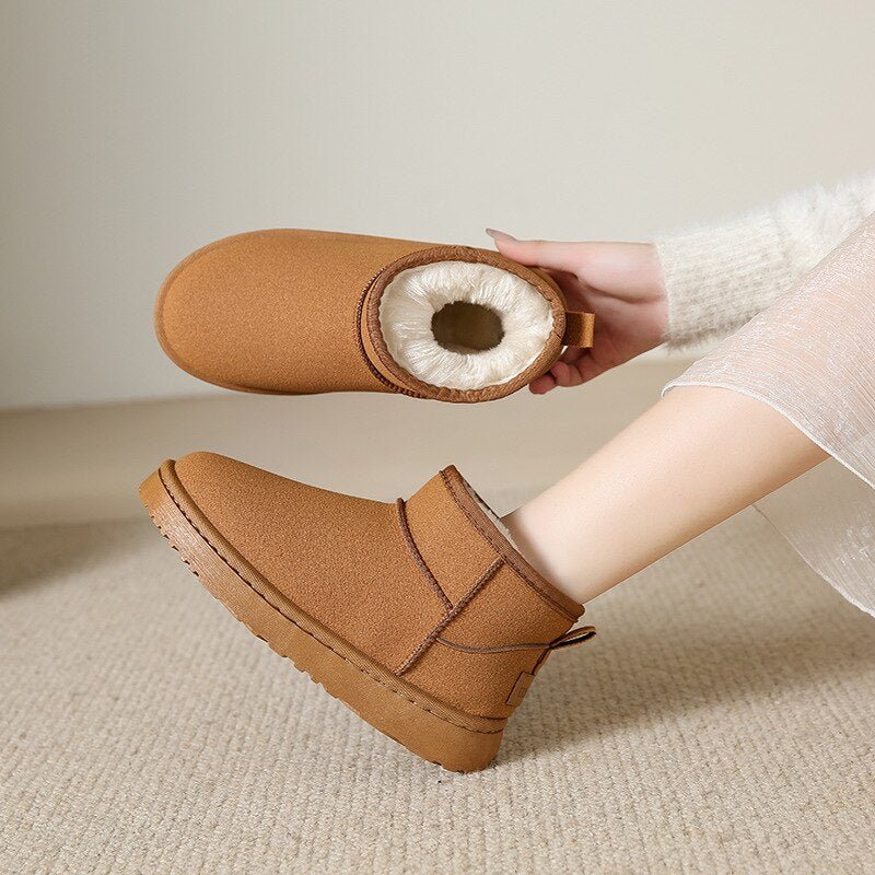 Ankle Boots Women — Fur Lined Non-Slip Winter Boots 11