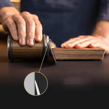 2-in-1 Rolling Knife Sharpener — Dual-Angle with Magnetic Holder 1