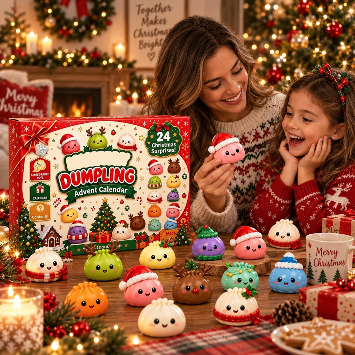 24-Day Squishy Advent Calendar – Christmas Surprise Toys 2