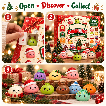 24-Day Squishy Advent Calendar – Christmas Surprise Toys 3