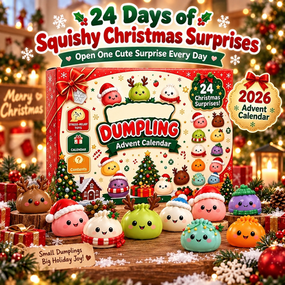 24-Day Squishy Advent Calendar – Christmas Surprise Toys 8