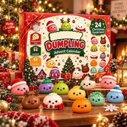 24-Day Squishy Advent Calendar – Christmas Surprise Toys 1