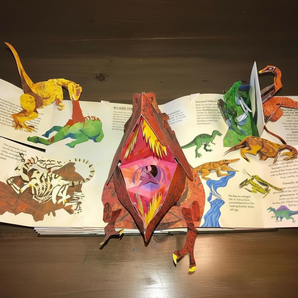 3D Pop-Up Dinosaur Book — Interactive Prehistoric Adventure 2