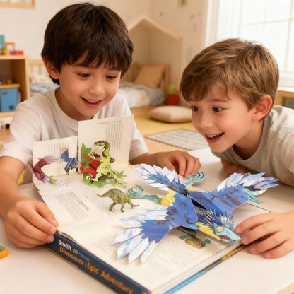 3D Pop-Up Book Dinosaurs — Interactive Prehistoric Adventure 4