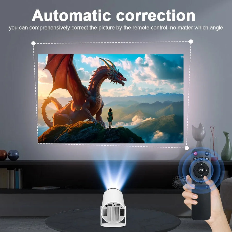 4K Android Projector Pro — 130" Portable Home Theater 11