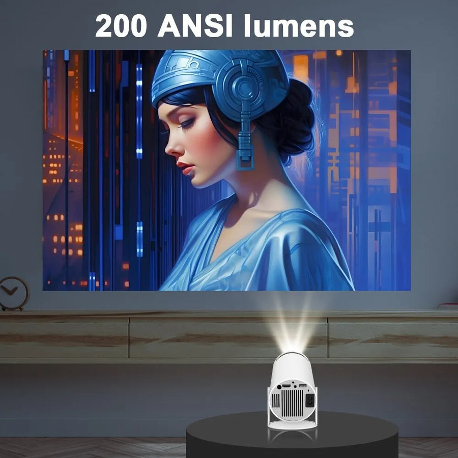 4K Android Projector Pro — 130" Portable Home Theater 14