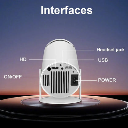 4K Android Projector Pro — 130" Portable Home Theater 4