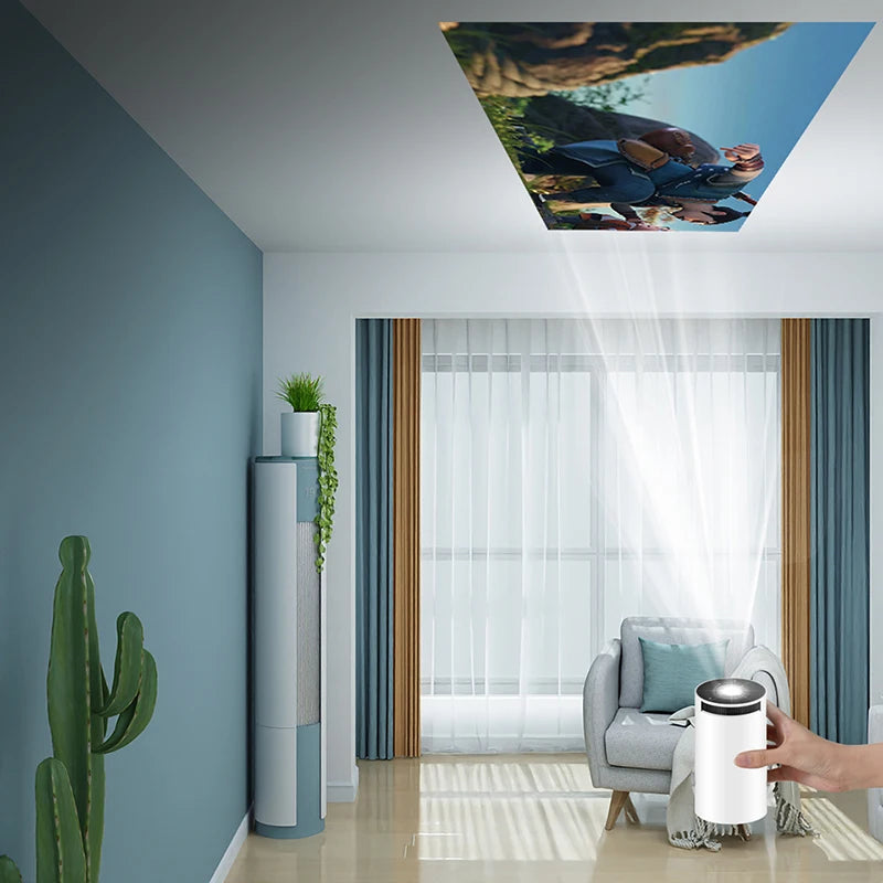 4K Android Projector Pro — 130" Portable Home Theater 5