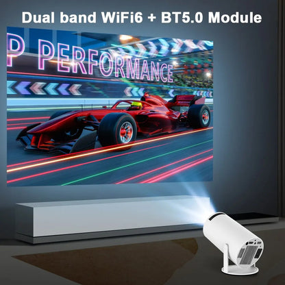 4K Android Projector Pro — 130" Portable Home Theater 1