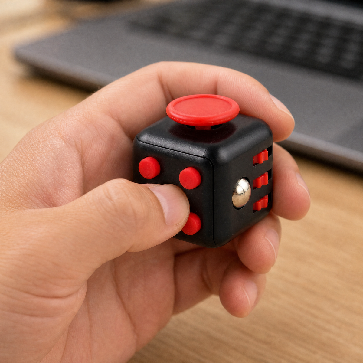 Fidget Toy Cube — 6 & 12 Sided Antistress Sensory Cube 2