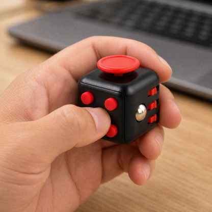 Fidget Toy Cube — 6 & 12 Sided Antistress Sensory Cube 2