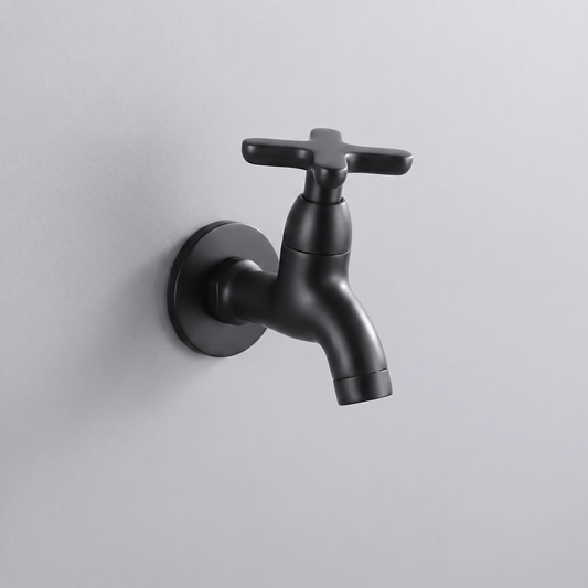 Brass Wall Mounted Faucet Kitchen Bathroom