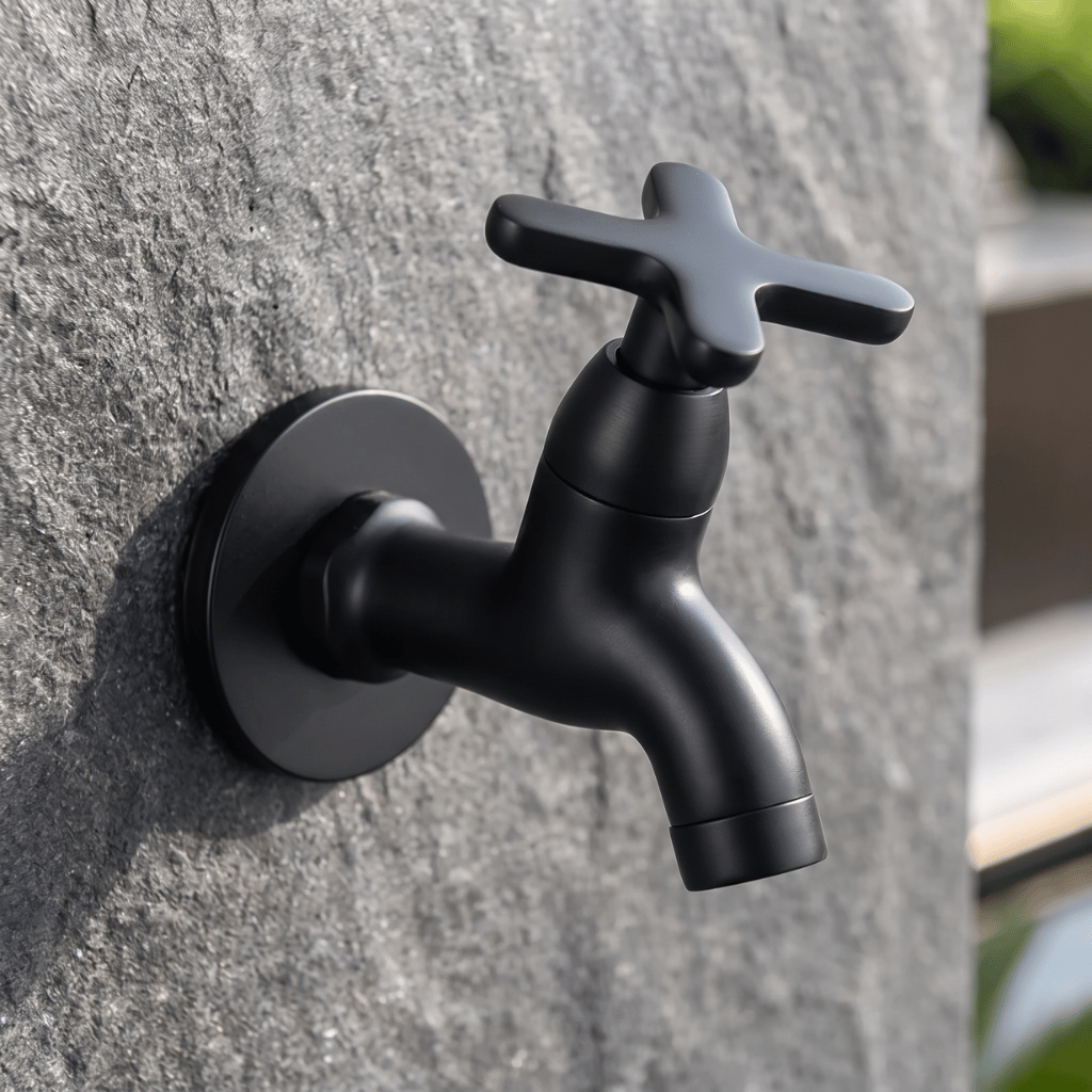 Brass Wall Mounted Faucet Kitchen Bathroom