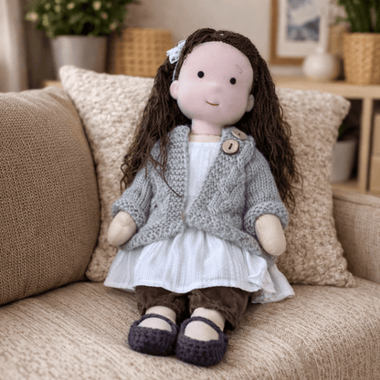 Waldorf Doll Handmade — Elora 28 cm Cotton, 37 Styles 30