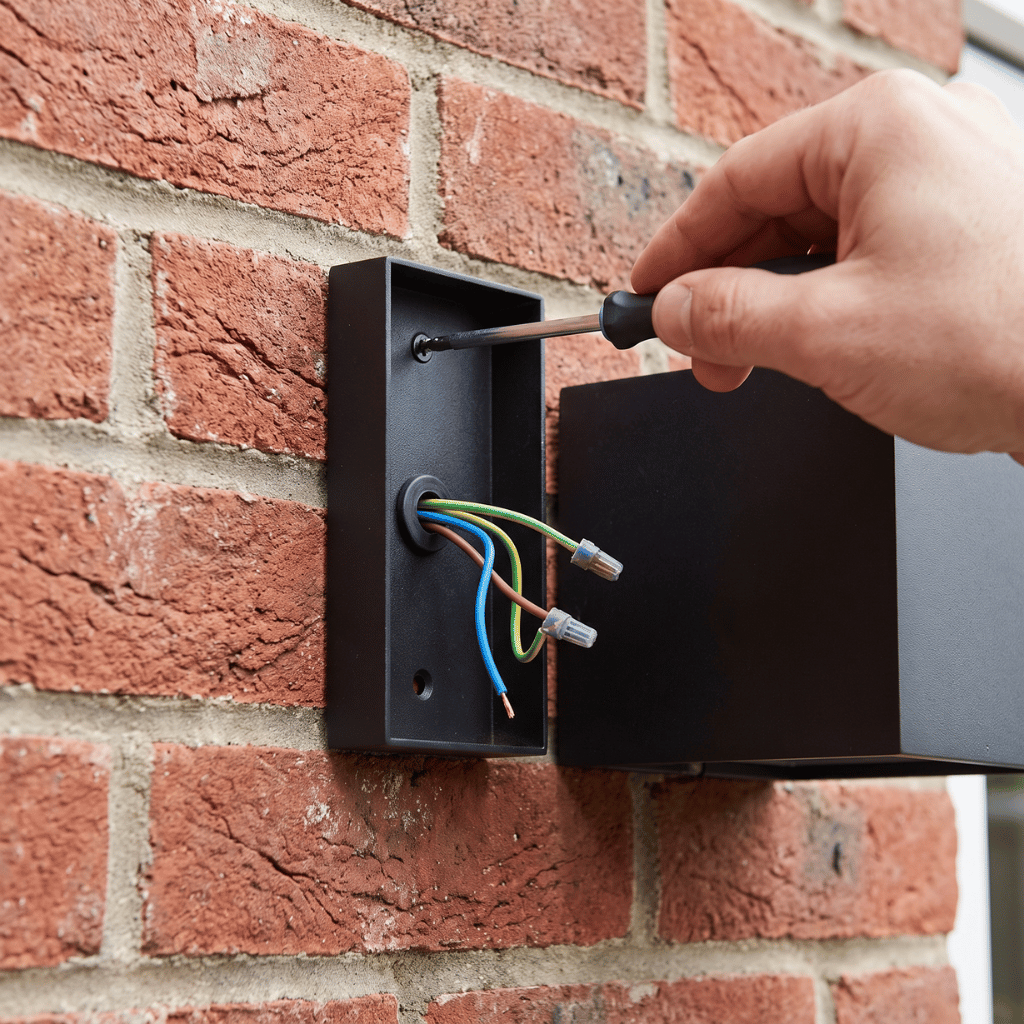 Cube Outdoor Wall Light Set of 2 Up Down IP65