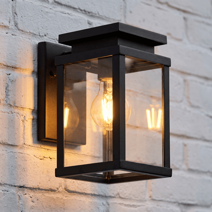 Modern Wall Lamp Black Medium LED