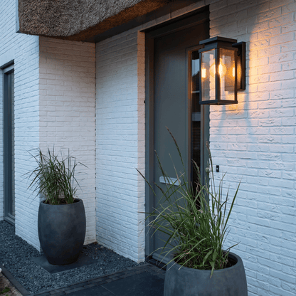 Modern Wall Lamp Black Medium LED