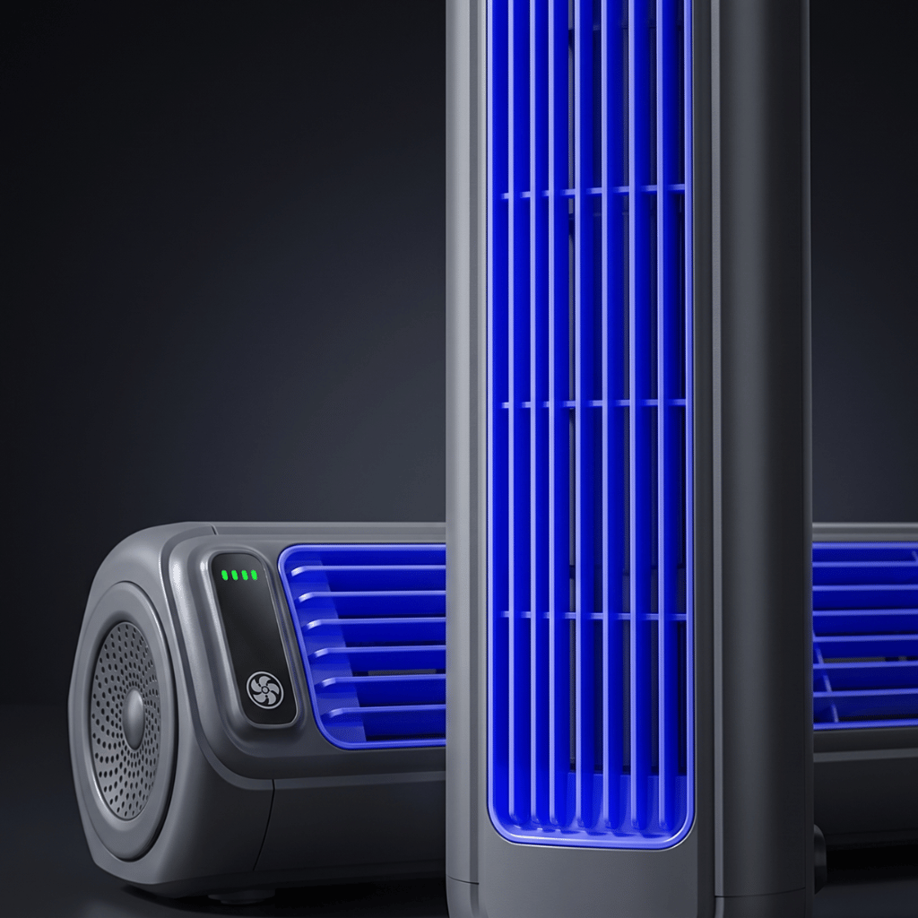 Portable Wireless Air Conditioner Rotating