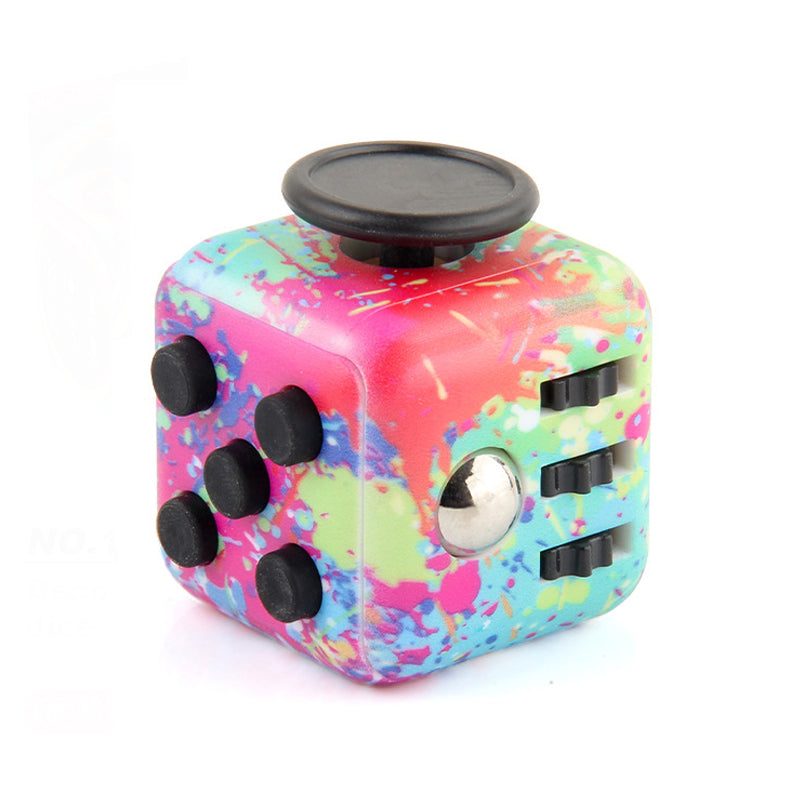 Fidget Toy Cube — 6 & 12 Sided Antistress Sensory Cube 14