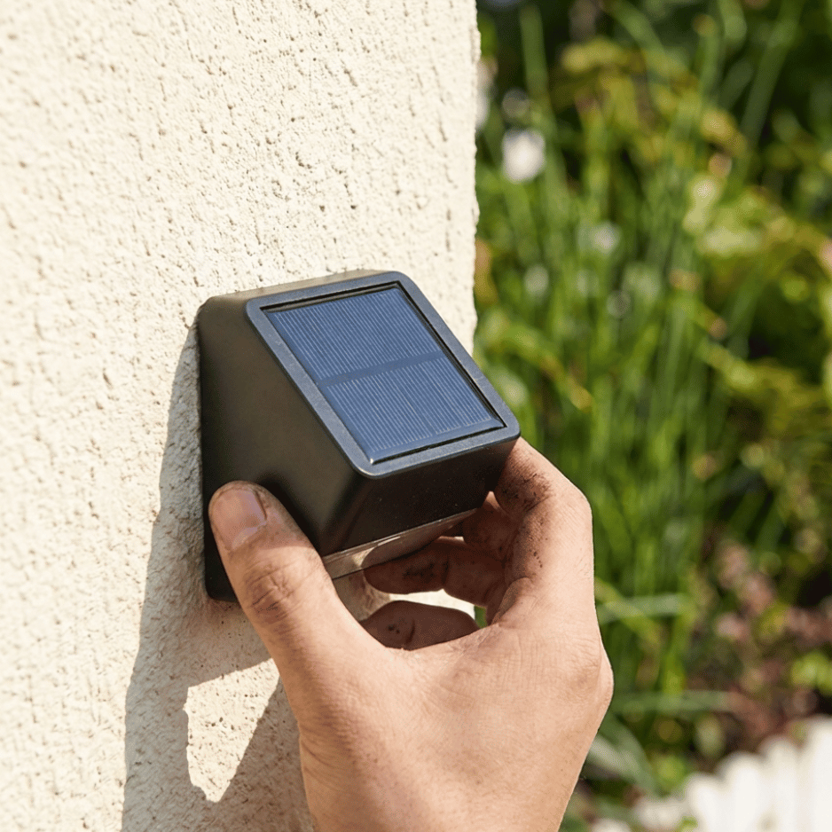 Solar Fence Lights IP65 Waterproof Wireless Garden Lamp