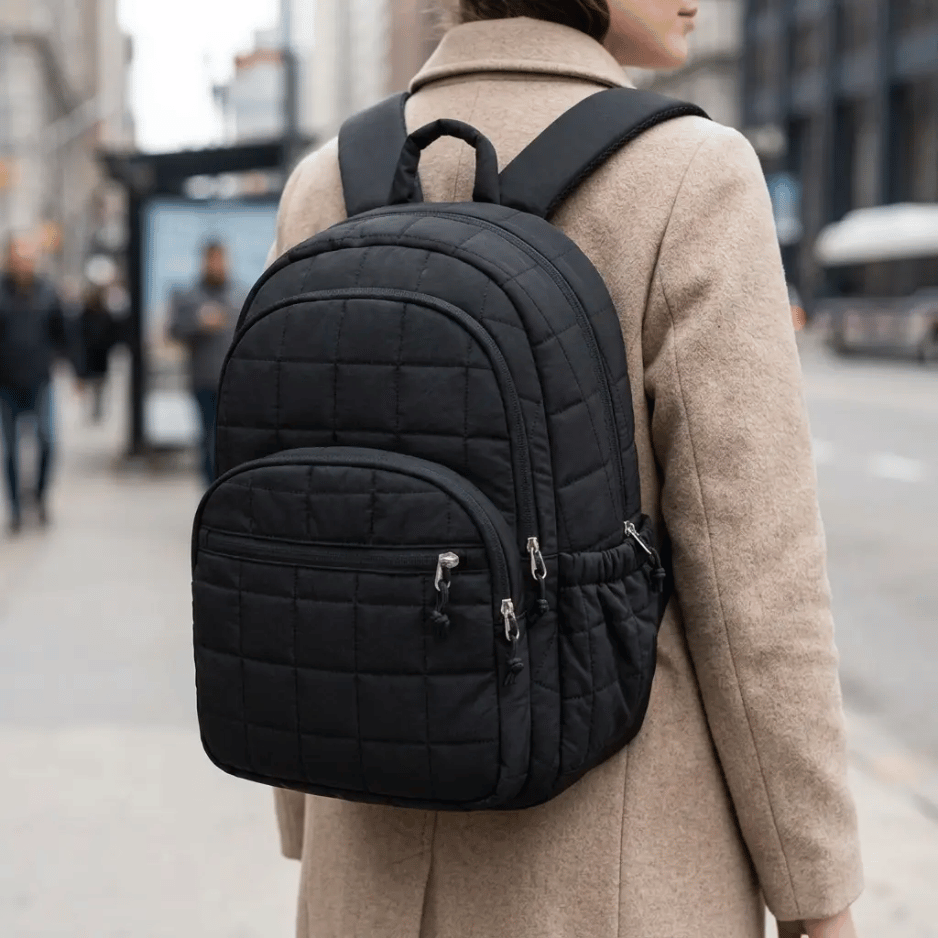 Spacious Unisex Backpack with Insulated Compartments & Ergonomic Straps