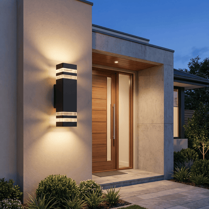 Square LED Outdoor Wall Light