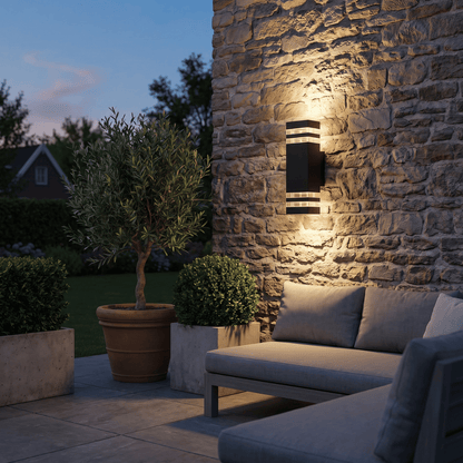 Square LED Outdoor Wall Light