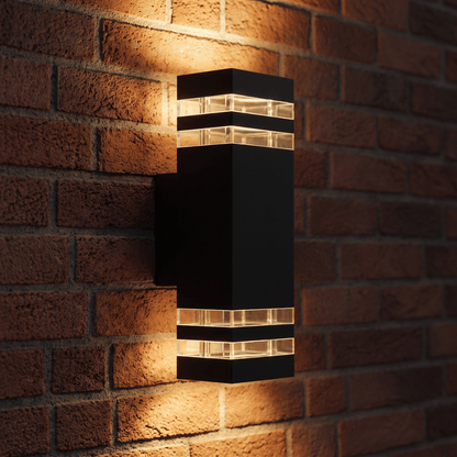 Square LED Outdoor Wall Light