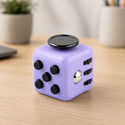 Fidget Toy Cube — 6 & 12 Sided Antistress Sensory Cube 9