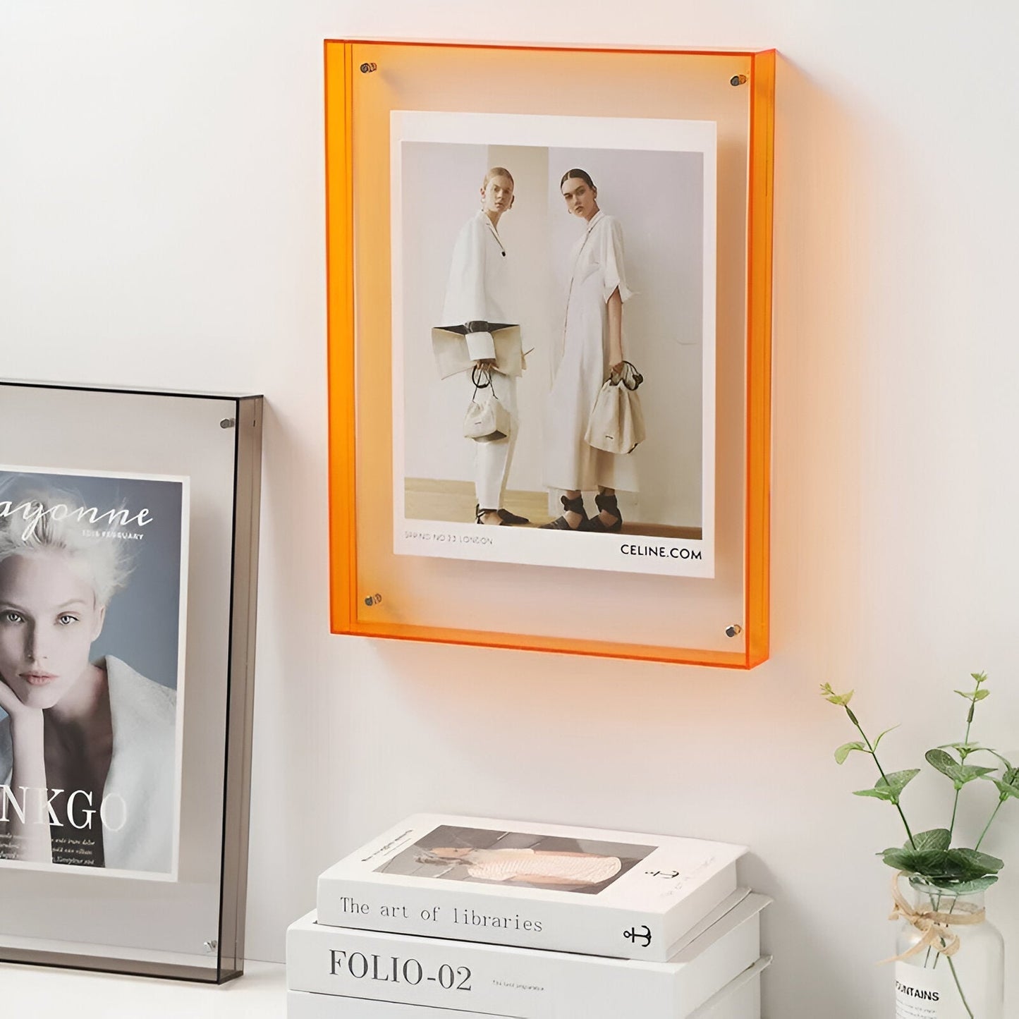 AcryGlow Transparent Acrylic Picture Frame — Minimalist Design 11
