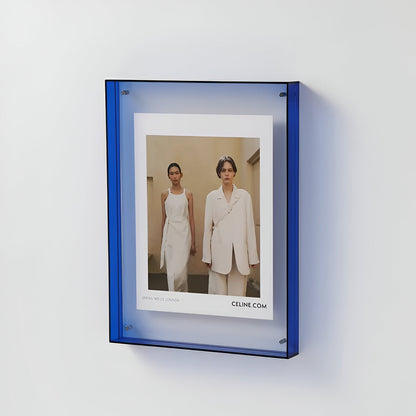 AcryGlow Transparent Acrylic Picture Frame — Minimalist Design 12