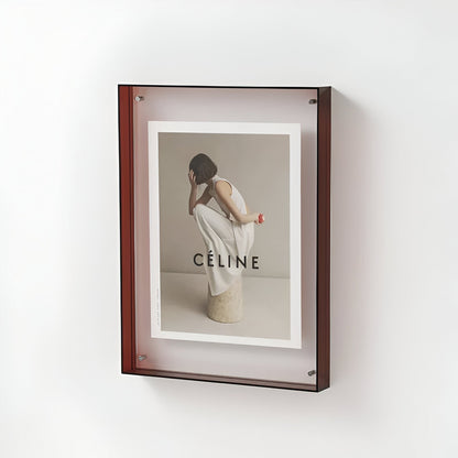 AcryGlow Transparent Acrylic Picture Frame — Minimalist Design 13