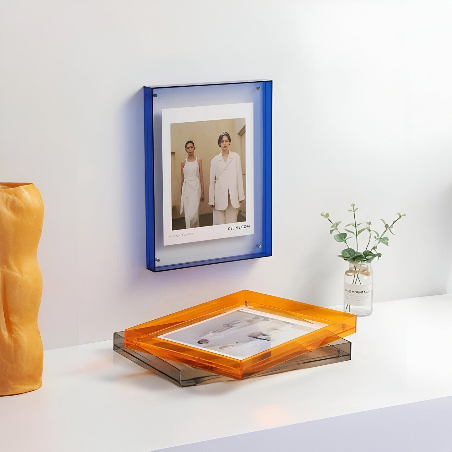 AcryGlow Transparent Acrylic Picture Frame — Minimalist Design 2