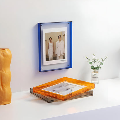 AcryGlow Transparent Acrylic Picture Frame — Minimalist Design 2