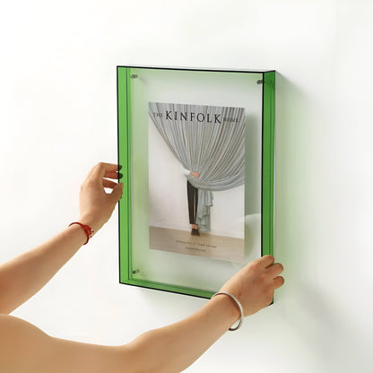 AcryGlow Transparent Acrylic Picture Frame — Minimalist Design 3