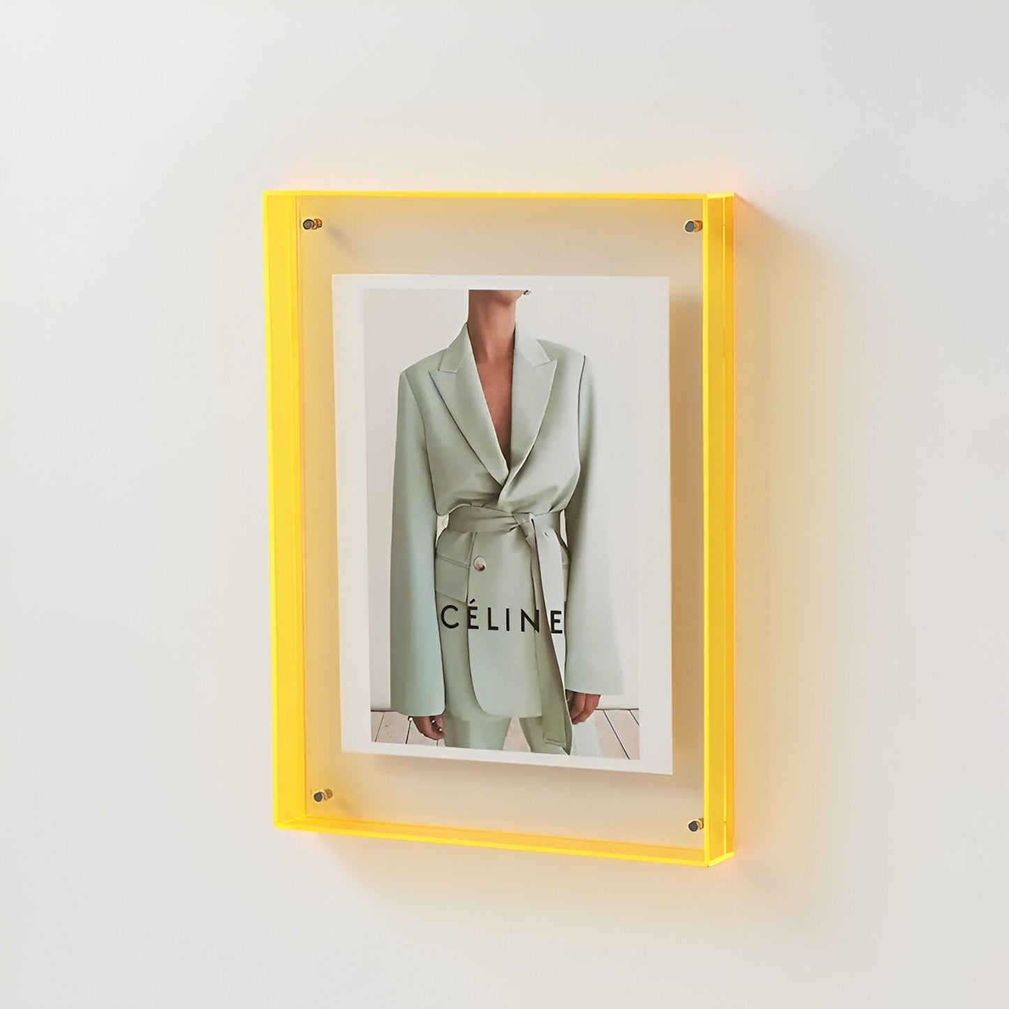 AcryGlow Transparent Acrylic Picture Frame — Minimalist Design 6