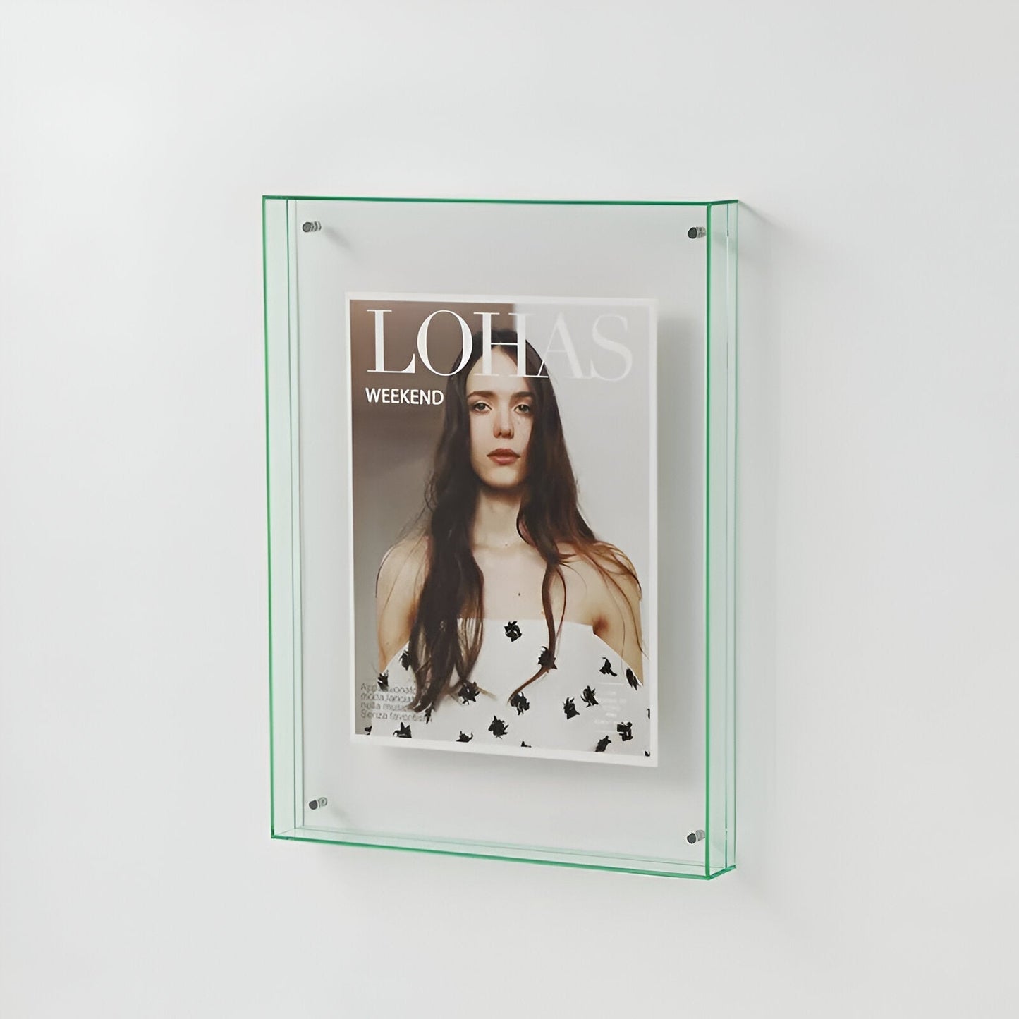 AcryGlow Transparent Acrylic Picture Frame — Minimalist Design 7