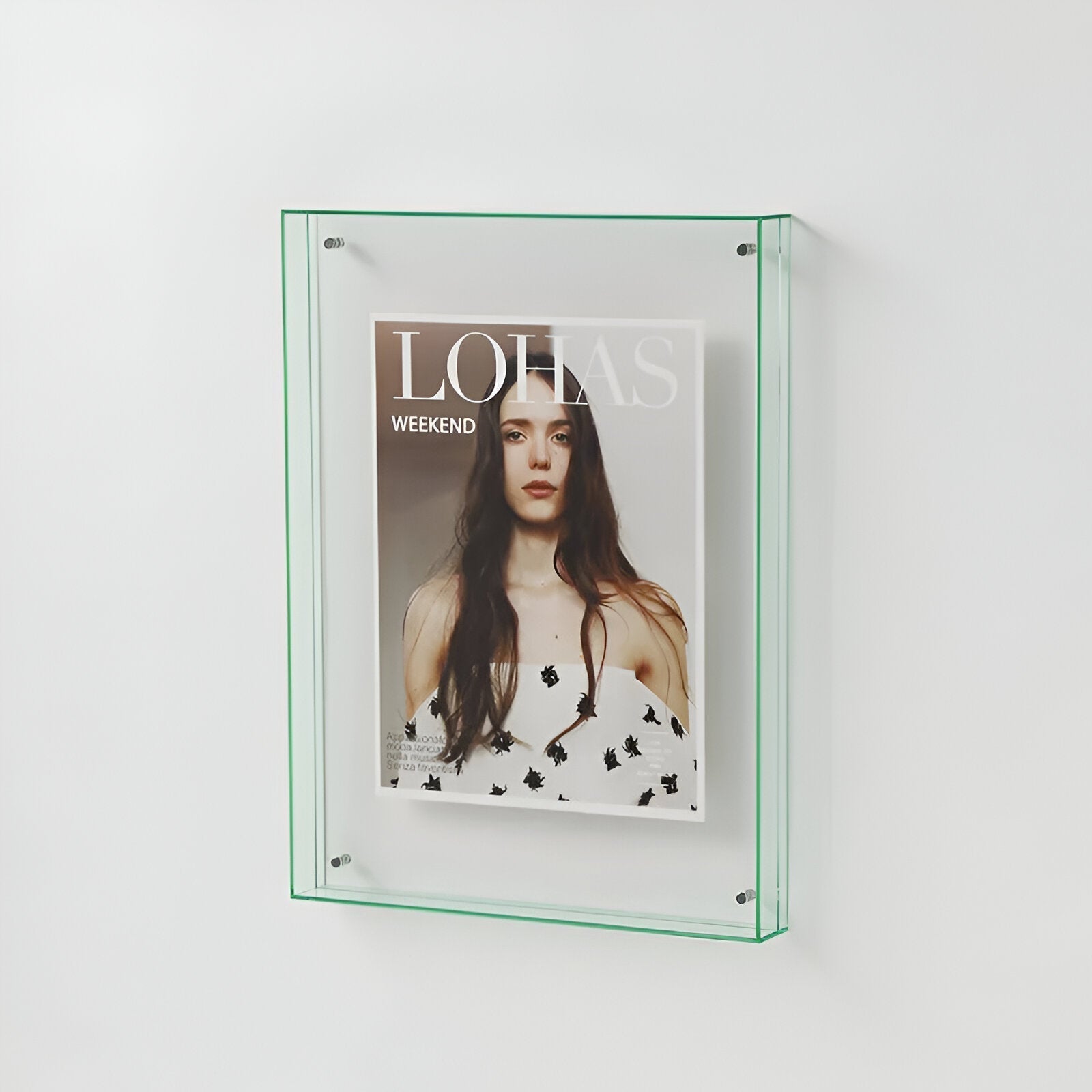 AcryGlow Transparent Acrylic Picture Frame — Minimalist Design 7