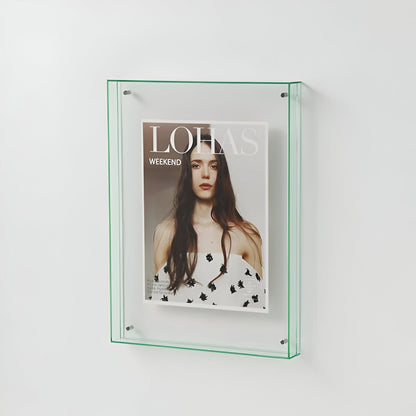 AcryGlow Transparent Acrylic Picture Frame — Minimalist Design 7
